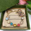 designer bracelet women jewelry heart letter plated gold bracelet designer crystal bracelets retro vintage personalize men jewelry designers luxury gift with box