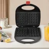 750W 전기 모래 제조업체 Panini Press Machine Icecream Waffles Burger Grill Breakfast 240109