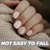 False Nails 504 Pcs Nail Patch Tips Short Manicure Kit Super Abs For Professional