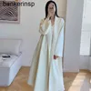 Cashmere Coat Maxmaras Labbro Coat 101801 Pure Wool Autumn/Winter New Labbro sided Water Wave Pure Cashmere Bathrobe Medium Length Woolen3ARR