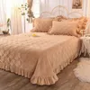 Svetanya Thick Bedspread Sheet Bedcover Coverlet 2pcs Pillowcase Super King Queen Single 240109