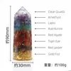 Decorative Figurines Crystals Resin Chakra Chips Tower Feng Shui Gems And Minerals Wand Point For Spiritual Products