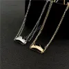 designer jewelry necklace diamond necklace love necklaces luxury jewelry for women men 18K rise gold silver Perfume Pineapple chain Necklace fashion Jewelry