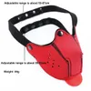 20 stili in neoprene cucciolo gioca cane cappuccio maschera sadomaso bondage schiavo pet gioco di ruolo maschera per cuccioli museruola rimovibilecoppia flirt giocattolo del sesso 240109