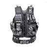 Hunting Jackets Outdoor Military Training CS Multi-pocket Tactical Molle Vest Combat Armor Mens Paintball Security