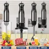 Wancle 1000W Immersion Hand Blender 4 i 1 kraftfull stickblandare 16 hastigheter justerbar för protein shakes vispad grädde 240109