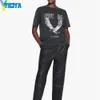 Yiciya Classic Eagle Printing Y2K Top Woman Clothing High Street Vintage T Shirt للنساء