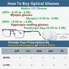 Män blå ljusblockering Glasögon Recept Läser Glasse CR39 Optiklinser Myopia Eyewear Computer Gereglasses Frame 240109