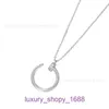 Pendant Necklace Car Tires's Collar Designer Jewelry Fashionable Titanium Steel Nail Smooth Necklace Light Luxury and Versatile With Original Box