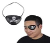 3 estilo pirata olho remendo halloween masquerade pirata acessórios ciclope olho remendo preguiçoso ambliopia crânio eyepatch c2687111594