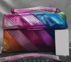 Kurt Eagle Head Bolso de diseñador Rainbow para mujer Panel en contraste uno