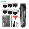 Trimmer VGR Nowy styl elektryczny Electric Clipper Gradient Electric Clipper Blade Regulowane ładowce USB V282