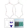 Hangers Swimsuit Hanger Swimwear Storage Rack Foldable Portable Body Shape Lingerie Bikini For Bedroom Wardrobe Boutiques