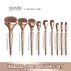 Brushes Imagic 9 Uds. Juego de brochas de maquillaje, base, resaltador, sombra de ojos, colorete en polvo, nailon suave, mezcla, cara, ojos, herramienta de belleza cosmética