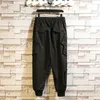 Pantaloni da uomo Tasche grandi Uomo Casual Cargo Nero Streetwear Jogger Pantaloni Pantaloni sportivi larghi 5XL 6XL 7XL