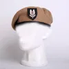 Bérets Royaume-Uni Groupe des Forces Spéciales Britanniques Béret de Boue en Laine Casquette Militaire pour Hommes Chapeau Reconstitution