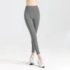 Aktywne spodnie Nagie uczucie jogi kobiety wysokiej talii Bunifting Leggings Gym Fitness trening Elastic Slim Sexy Sport Mode