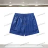 xinxinbuy 2024 Men women designer shorts Dark patterned jacquard fabric short black white brown gray M-2XL