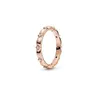 Bandringe Neue Hohe Qualität 925 Sterling Silber Rose Gold Fit Dünne Finger Party Runde Frauen Schmuck Geschenke Drop Lieferung Ring Otzet