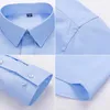 Men's Dress Shirts High Quality Large Size S-8XL Men Social Long Sleeved Classic Slim Fit Elegant Formal Shirt For Blouses Clothes