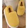 Pantofole Donna Autunno Inverno Primavera Ragazza Casa Peluche antiscivolo Morbida casa calda Amanti della camera da letto per interni Scarpe da pavimento per esterni