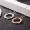 Collana con ciondolo per pneumatici per auto Collana regalo di Natale di compleanno più venduto Collana in argento sterling 925 placcato in oro rosa 18 carati Vite per pancake con scatola originale