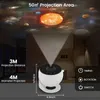 スタープロジェクター12 in 1 Planetarium Galaxy Projector Realistic Starry Sky Night Light 360°回転オーロラプロジェクターLEDフェアリーランプの屋内装飾照明。