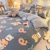 Set biancheria da letto Copriletto singolo... Lenzuolo matrimoniale Merci... Biancheria da letto Anime Set lenzuola Piumino Coppia copriletto