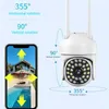 2.4G WiFi 28 LED Wireless PTZ Camera Two-Way Audio Infrared Night Vision Motion Detection 360 graders roterande videoövervakning