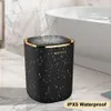 Bathroom Smart Sensor Trash Can 12L Luxury Garbage Bucket automatic Trash Bin For kitchen Toilet Wastebasket Smart Home 240108