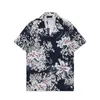 amri Hemd Herren Designer Button-up-Hemd Luxus-T-Shirt Personalisiertes Trend-Kurzarmhemd Sommer Strand Atmungsaktives T-Shirt Hawaiihemd Herren Polo-T-Shirts amri