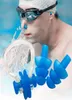 Set di tappi per le orecchie con clip per naso da nuoto Set di tappi per le orecchie in silicone morbido Nlip Tappi per le orecchie Tappi per le orecchie da nuoto impermeabili Kit di clip per naso 6 colori DB3211318