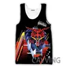 Camicie Cavving 3d stampato Judas Priest Rock Band Canotte Haruku Vest Canottiera estiva Camicie Streetwear per uomo/donna