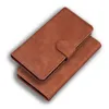 Matte Wallet Flip Leather Case Card holder Stand Cover for iPhone 15 14 13 12 Pro Max 13 Mini 11 XS XR 8 7 6 6s Plus