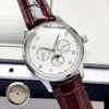 cher menwatch iwc montre hommes marque dix-huit montres haute qualité auto mécanique uhren super lumineux date watchmen bracelet en cuir montre pilote luxe YCNX