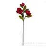 Decoratieve Bloemen 2 Stuks 92cm Kunstmatige Magnolia Bloem Tak Thuis Bruiloft Decoratie Kamer Tafel Decor Bloemstuk