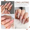 6Pcs/Lot Venalisa Gel Nail Polish Kit Long Lasting Nude Natural Color Brown Earth Coffee Rubber Base Coat Jelly Gel 240108