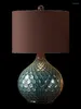 Lampy stołowe American Retro Lampa High-end Sense Bedroom European Living Room Ceramic Proste Modern Master