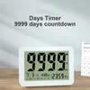 Orologi da parete Timer per il conto alla rovescia da 9999 giorni con conto alla rovescia elettronico sul retro