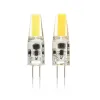 10pcs Dimmabable Mini G4 LED COB LAMBU 6W Ampul AC DC 12V 220V Mum Işıkları, Avize Spot Işığı İçin 30W 40W Halojen Değiştirin