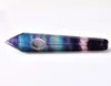 911cm Natural Colorful Florite Carving Stick Pipe Gift Reiki Mineral Stone Healing Quartz Crystal Pipes for Smoking Energy Medi2994521