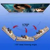 Jenovox Projector screen 100" 120" 16:9 UST CLR / ALR Narrow Frame Projection Screen With PET Black Crystal