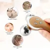 EMS Face Body Neck Vibration Massage Roller Dubbele kin Verwijdering Tillen Hefsturend lichaamsvorming Rolspierontspanning 240108