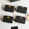 Wallet Designer Card Holder Coin Pouch Luxurys Handbags High Quality Genuine Leather Mini Flap Bag Black Purse Luxury Vintage Bags Work Bag Small Designer Bag
