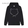 Mulheres Kenzo Hoodie Tiger Head Designer Avançado Moda Kenzo Homens Bordado Pescoço Redondo Pulôver Outono Inverno Solto Alto Kenzo Pulôver Street Classic Tops 4821