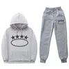 Cortezs Survêtement Cortize Sweat À Capuche Survêtement Sweats À Capuche Pour Hommes Sweat-shirts Cargo Hip Hop Coton Costume Des Îles Du Diable À Capuche Veste Pantalon pour Hommes Femmes Vetements Vêtements 45