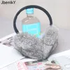 Arrival Women Winter Real Rabbit Fur Earmuffs Girls Warm Plush Earflaps Thermal Lady Natural Earmuff 240108