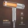 Hair Dryers Professional Dryer Infrared Negative Ionic Electric Household Salon Hairdressing Blow Hot Cold Wind Q240109