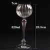 Wine Glasses Professional Wine Whiskey Copita Glass Decor Glass Candle Holder Candlestick Light Goblet Flower Hot Fashion Coffee Shop Bar Cup YQ240105