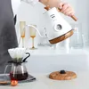 Electric Kettles 1.0L Retro Electric Kettle Gooseneck Slender Mouth Teapot Hand Brew Coffee Pot Smart Kettle Fast Heat with Thermometer 110V/220V YQ240109